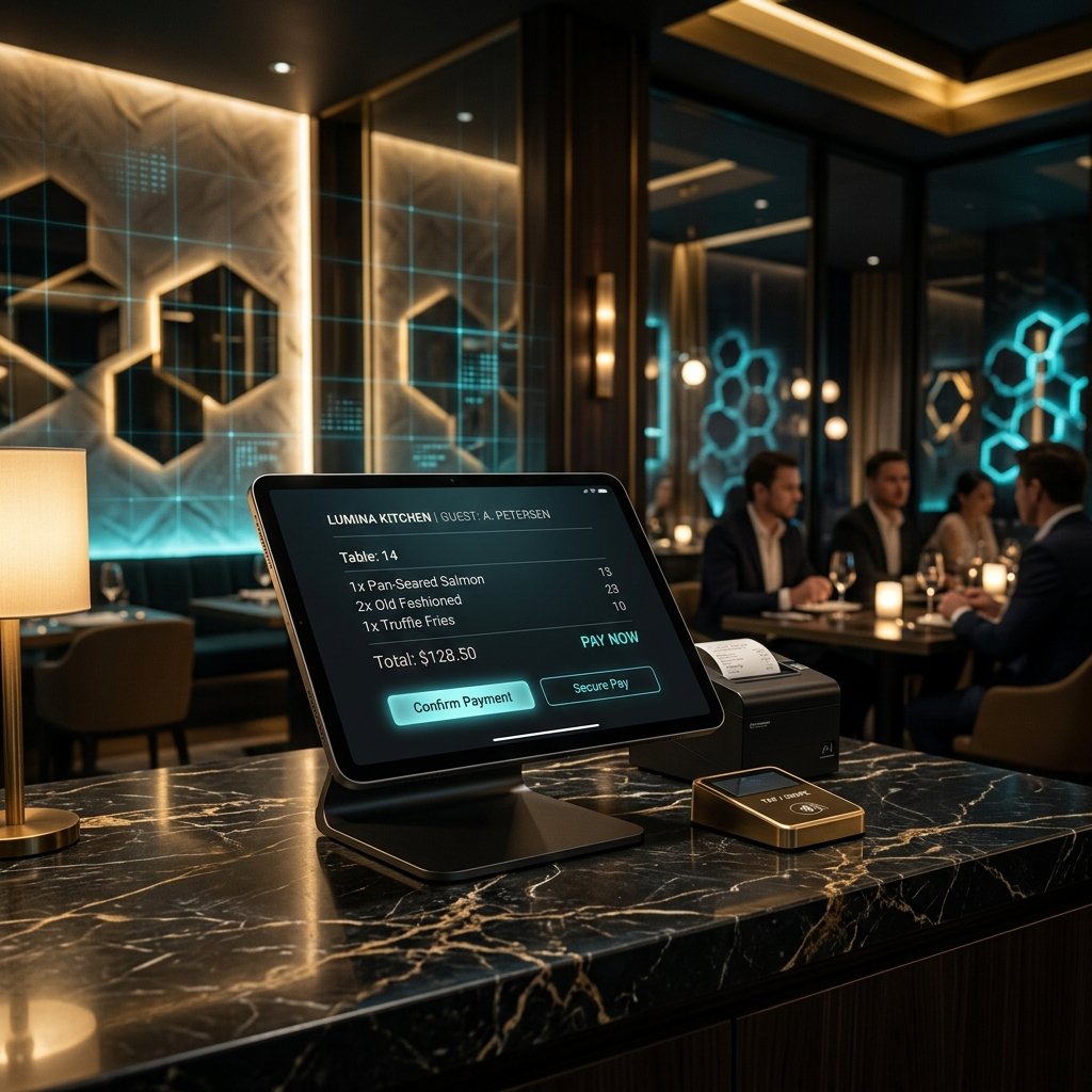 Terminal financiera de gastronomía comercial